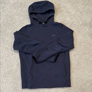 Nike Tech Men's S Dark Blue Hoodie